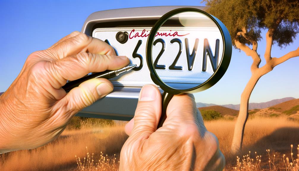 california vehicle identification number verification